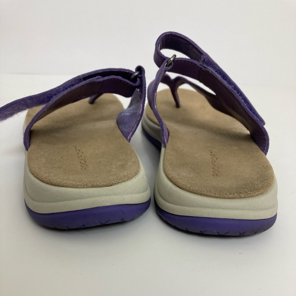 *Rockport Lilac Leather Thong Sandals #SR - Picture 6 of 7